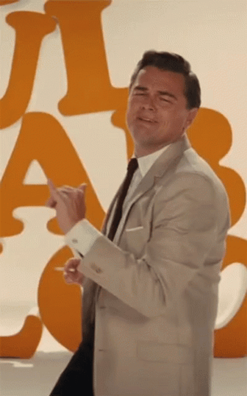 Leonardo DiCaprio Old School Dancing GIF