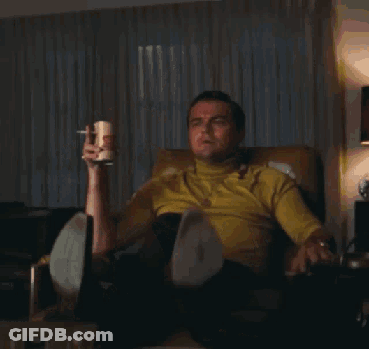 Leonardo Dicaprio Rick Dalton GIF