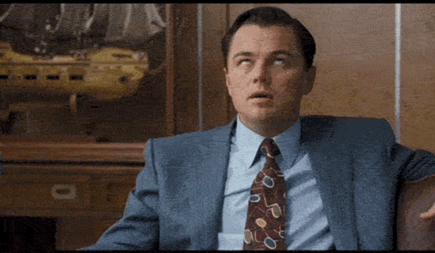 Leonardo Dicaprio Rolling Eyes GIF