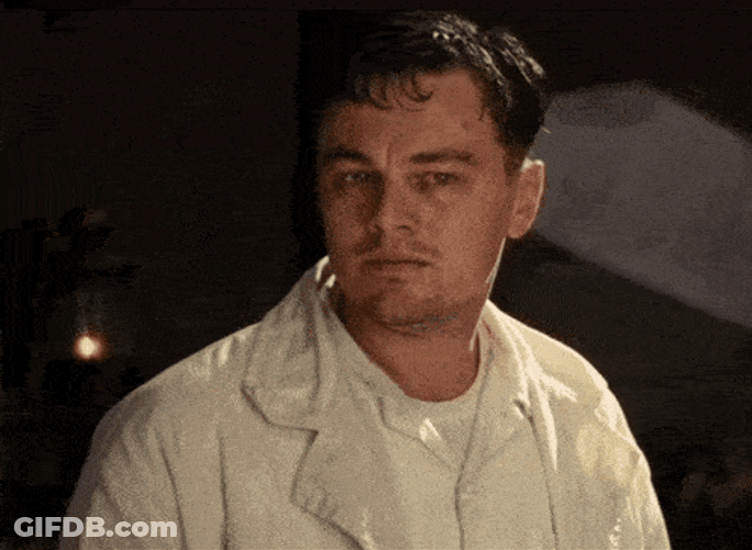 Leonardo Dicaprio Shutter Island GIF