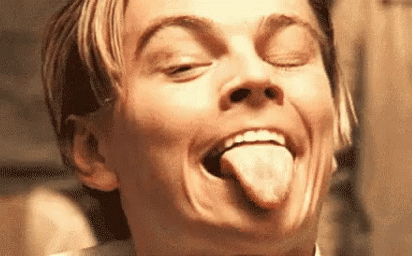 Leonardo DiCaprio Wacky Face GIF