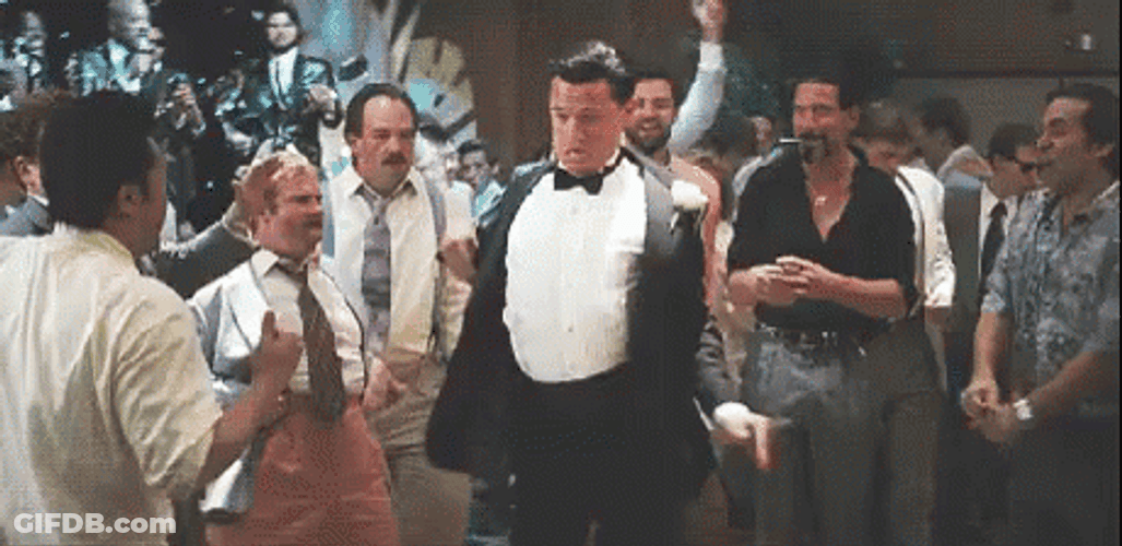 Leonardo Dicarpio Club Party GIF