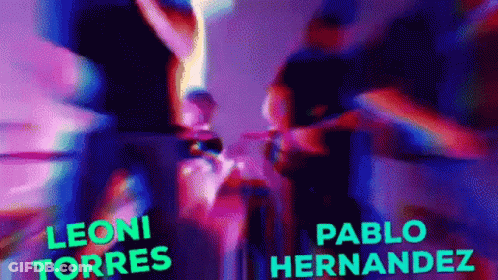 Leoni Torres And Pablo Hernandez Playing Guitars GIF