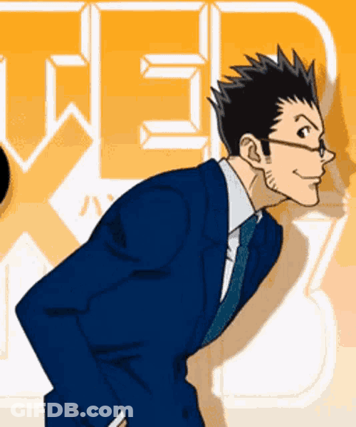 Leorio Hunter X Hunter GIF