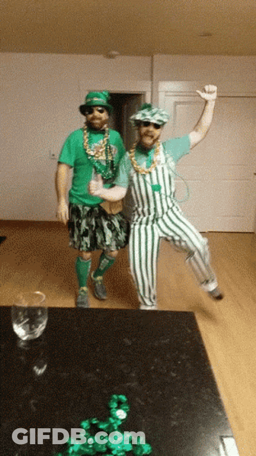 Leprechaun Attire St. Patrick's Day GIF