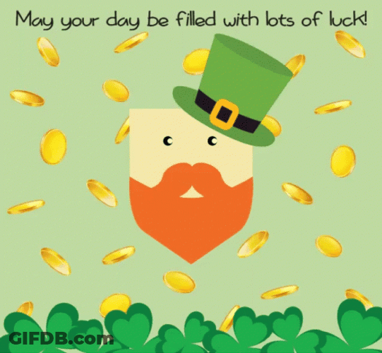 Leprechaun Lots Of Luck GIF