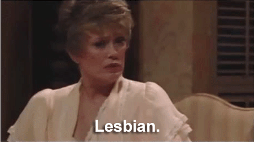 Lesbian Blanche Golden Girls GIF