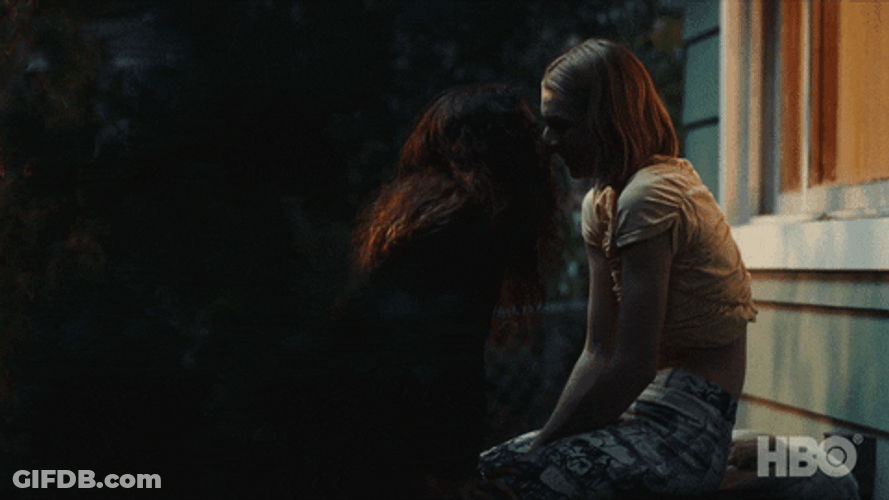 Lesbian Couple Goals Kisses GIF
