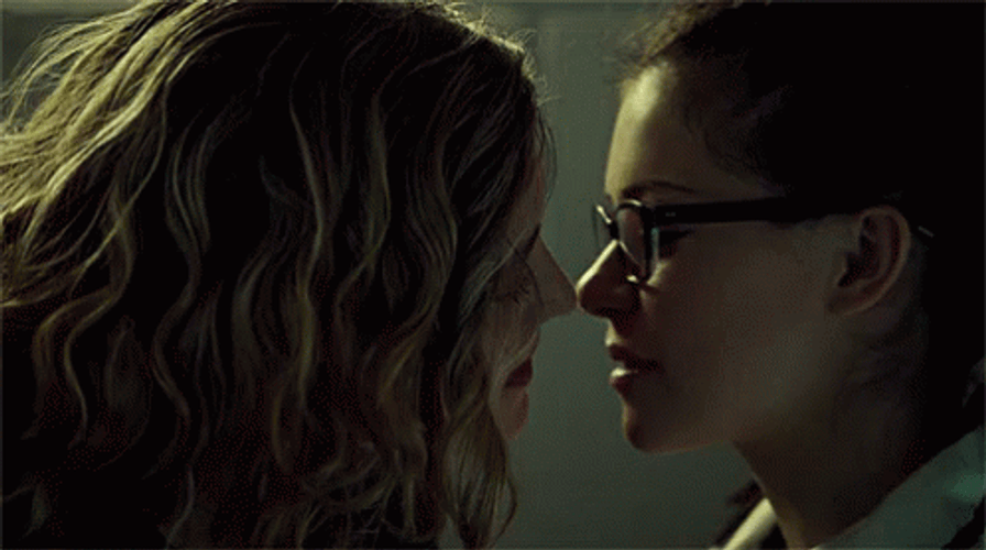 Lesbian Kiss Orphan Black GIF