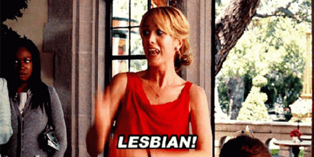 Lesbian Kristen Wiig Bridesmaids GIF