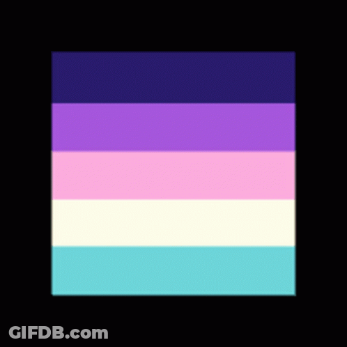 Lesbian Lesbian Flag GIF