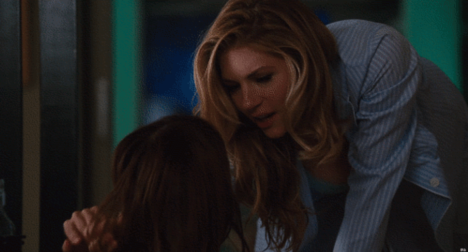 Lesbians In The Bath Tub Kissing GIF