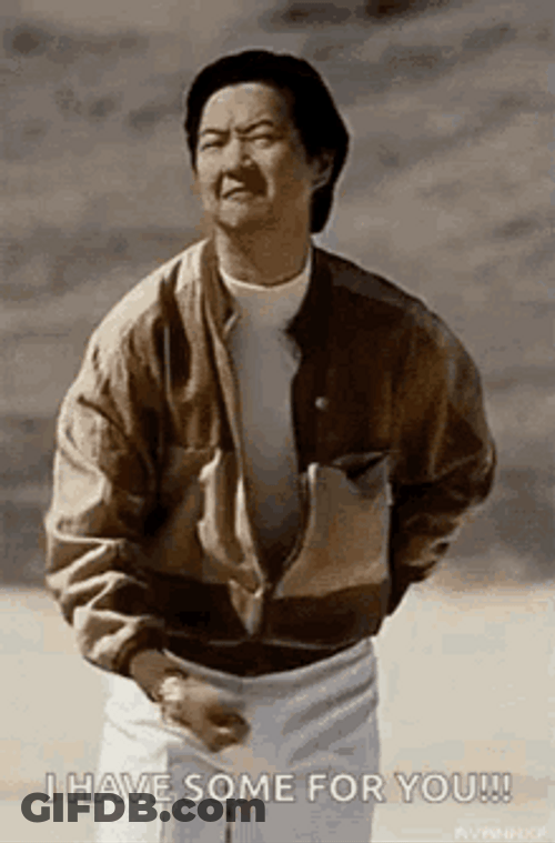 Leslie Chow I Have Some For You GIF