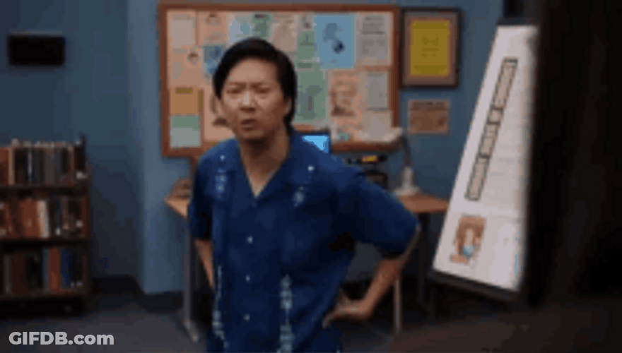Leslie Chow Rotating His Head GIF