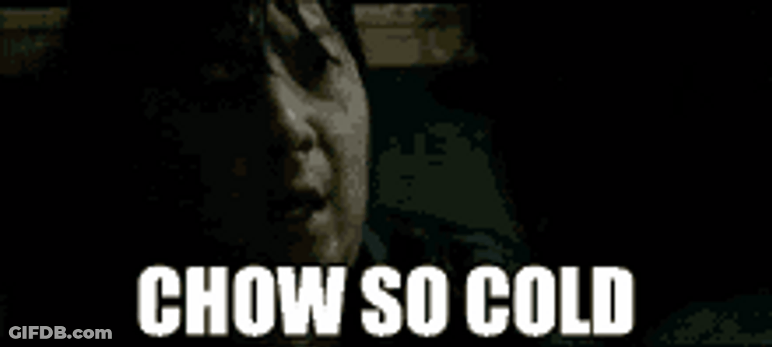 Leslie Chow Saying He's Feeling So Cold GIF