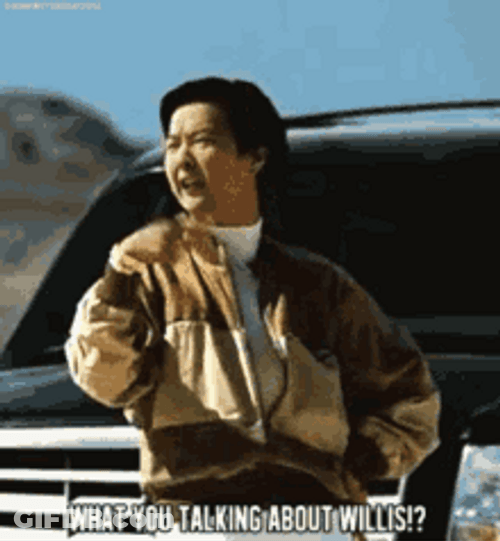 Leslie Chow What You Talking About GIF