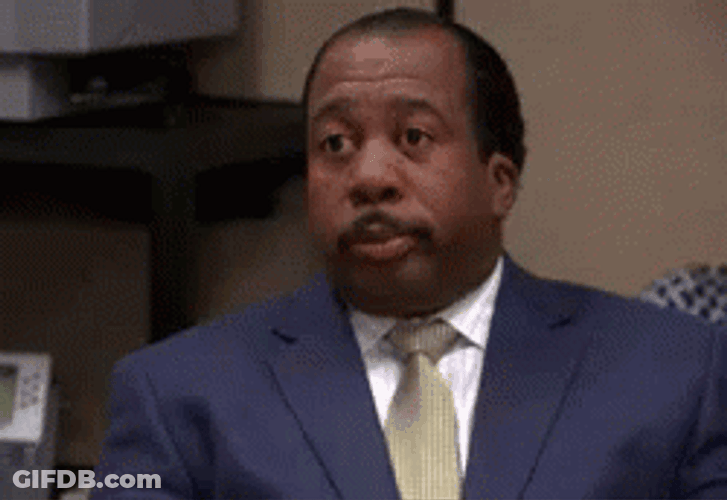 Leslie David Unamused Face GIF