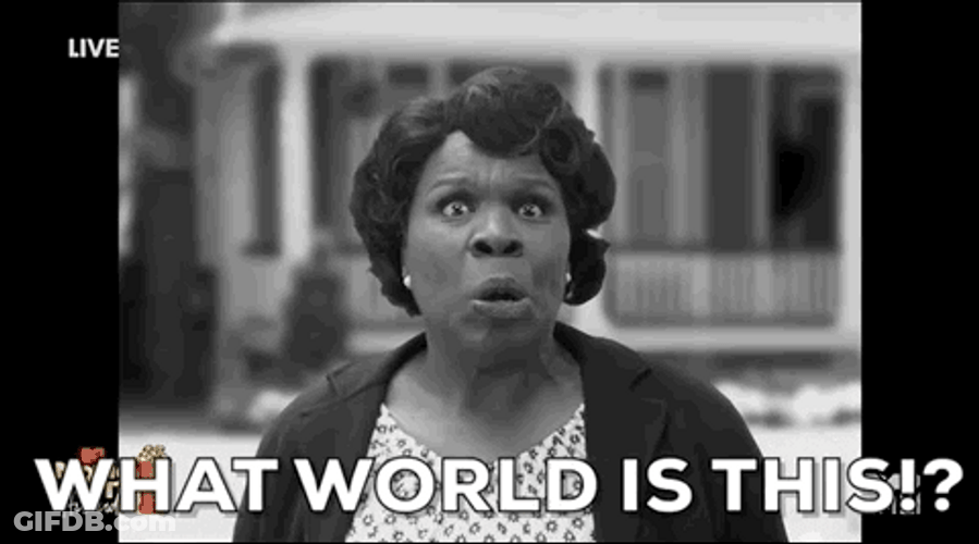 Leslie Jones What World Is This Whats Going On GIF