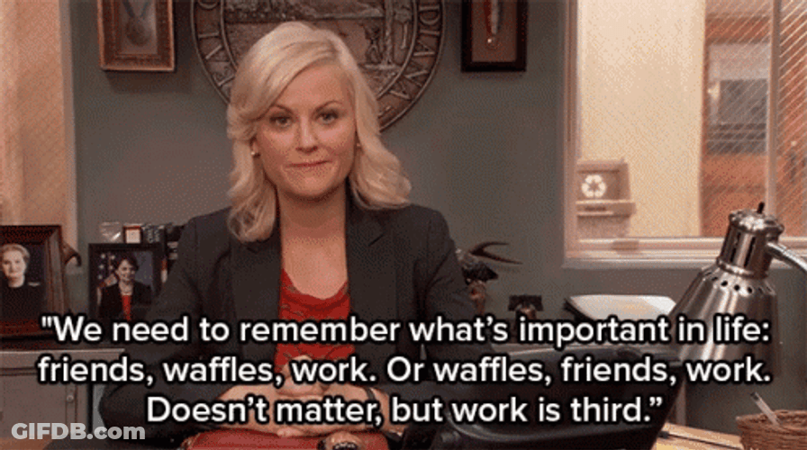 Leslie Knope Park And Rec Waffles GIF