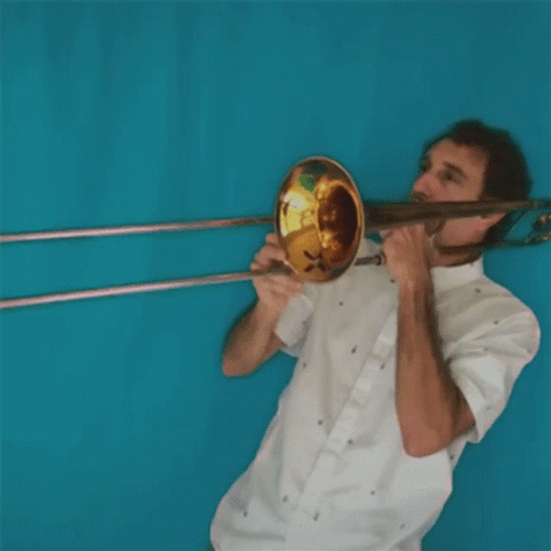 Less Than Jake Playing Sad Trombone GIF