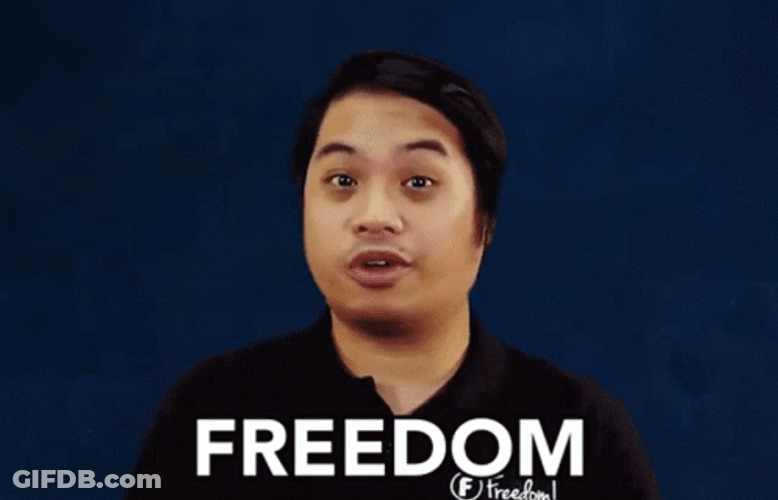 Let Freedom Ring Asian Guy Speaking Up GIF