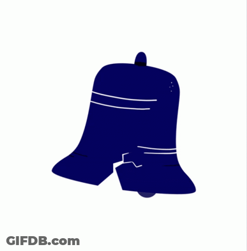 Let Freedom Ring Bell Swaying Digital Arts GIF