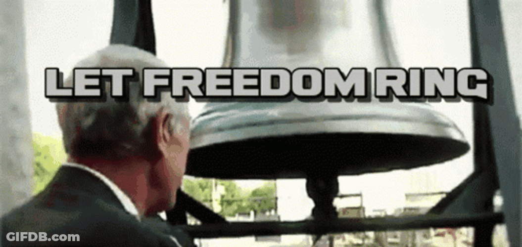Let Freedom Ring Historic Bell Ringing GIF