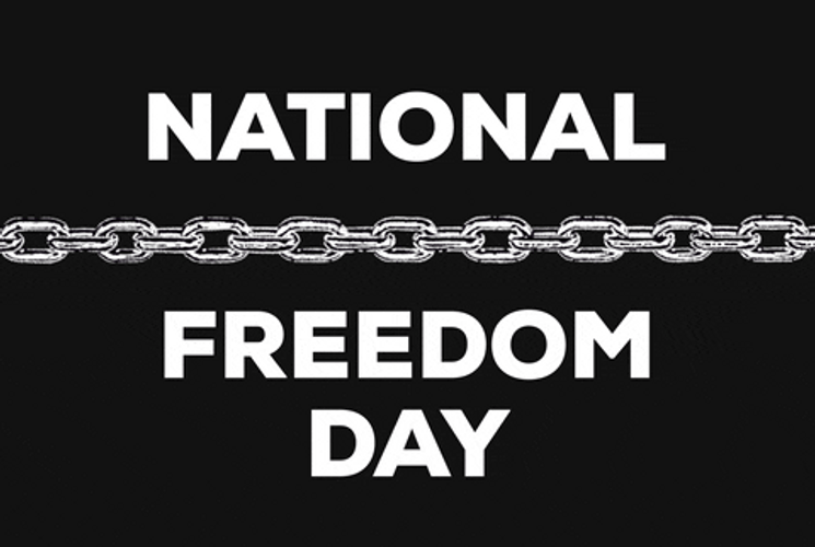 Let Freedom Ring National Freedom Day GIF