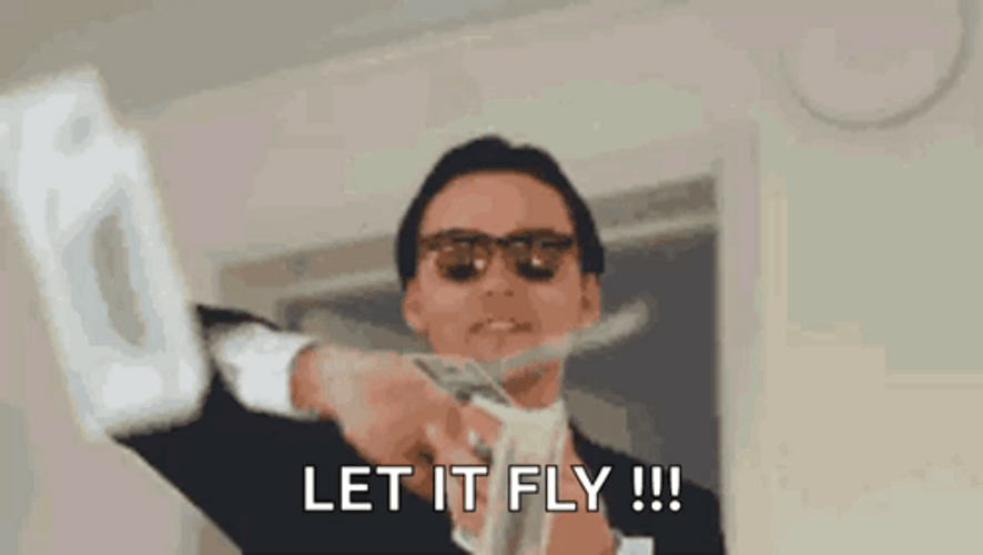 Let It Fly Make It Rain Money GIF