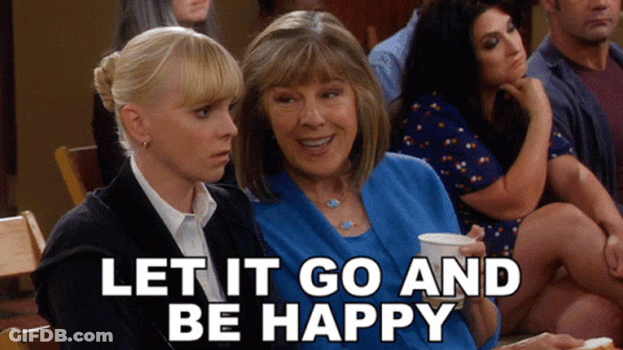 Let It Go And Be Happy GIF