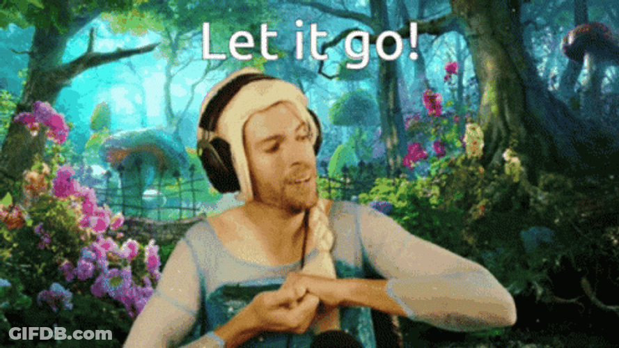 Let It Go Guy Elsa GIF
