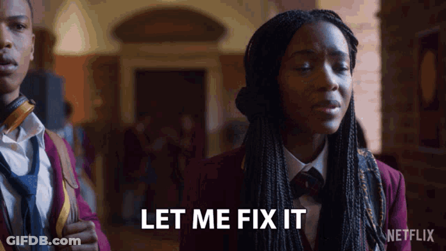 Let Me Fix It Ama Qamata GIF