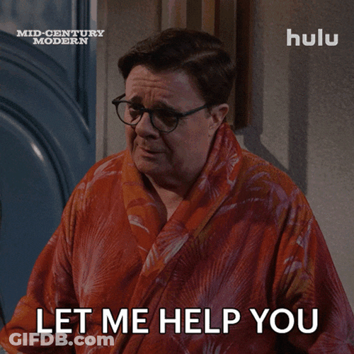 Let Me Help You Bunny Schneiderman GIF