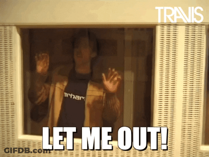 Let Me Out Help Me GIF