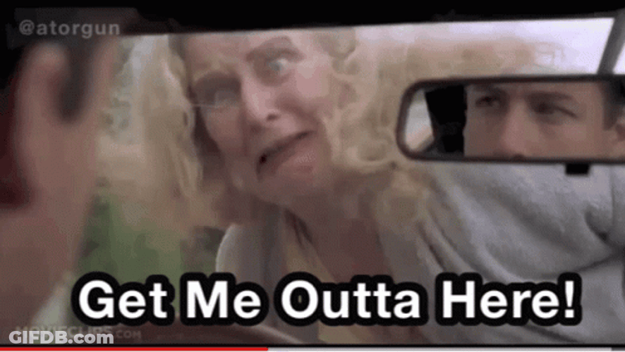 Let Me Out Here GIF