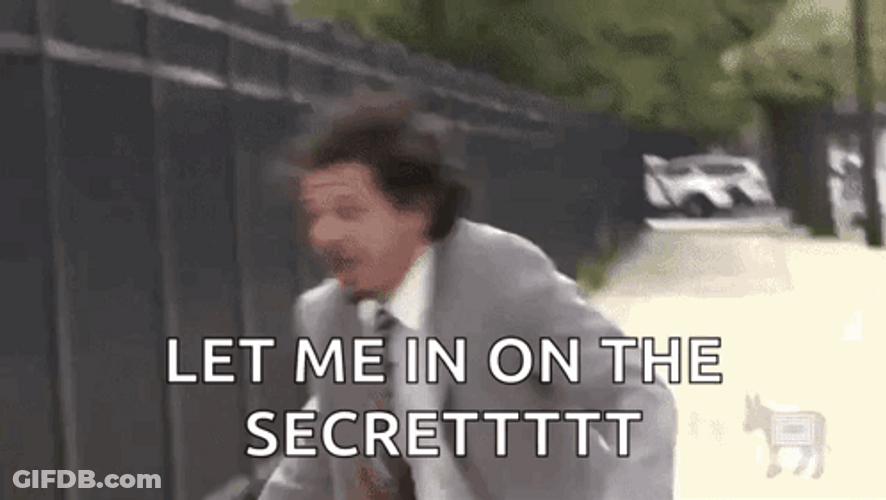 Let Me Out The Secret GIF