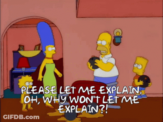 Let Me Out Why Won't Let Me Explain GIF