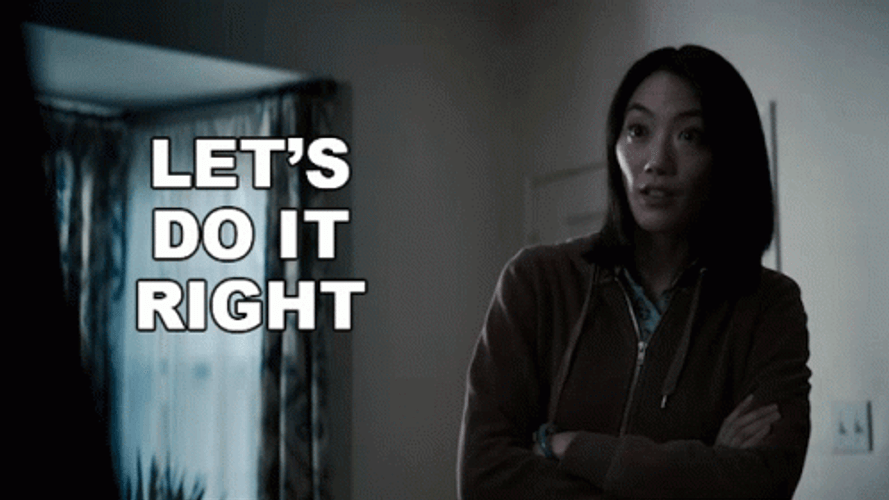 Let's Do It Right GIF