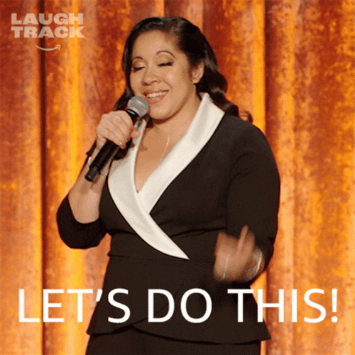 Let's Do This Gina Brillon GIF