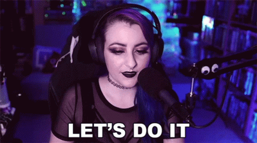 Let's Do This Kayt Vlogger GIF