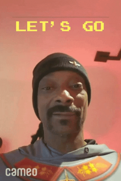 Let's Do This Snoop Dog Close Up GIF