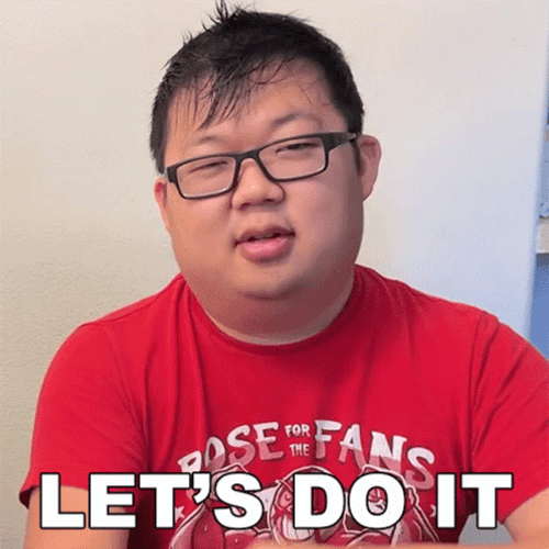 Let's Do This Sungwon Cho Vlogger GIF