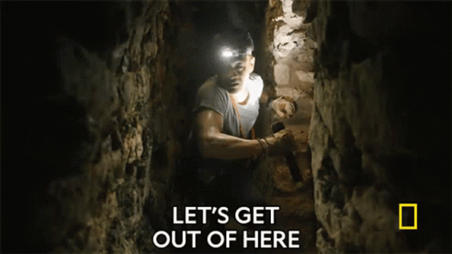 Let's Get Out Of Here GIF