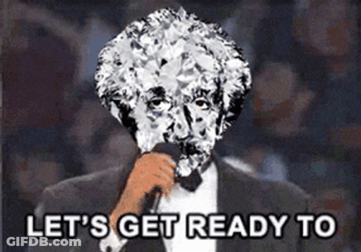 Let's Get Ready To Rumble Einstein Head GIF