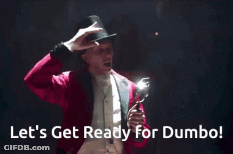 Let's Get Ready To Rumble For Dumbo GIF