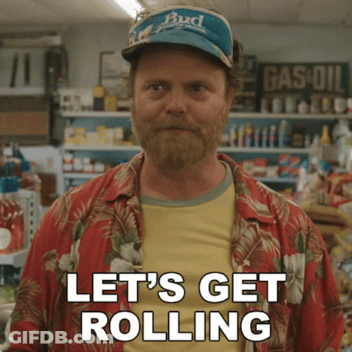 Let's Get Rolling Ready To Rumble GIF