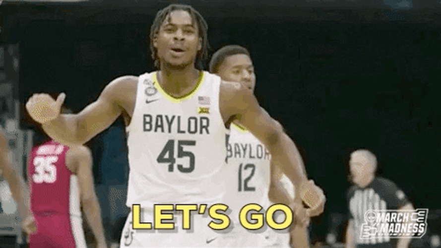 Let's Go Baylor Bears GIF