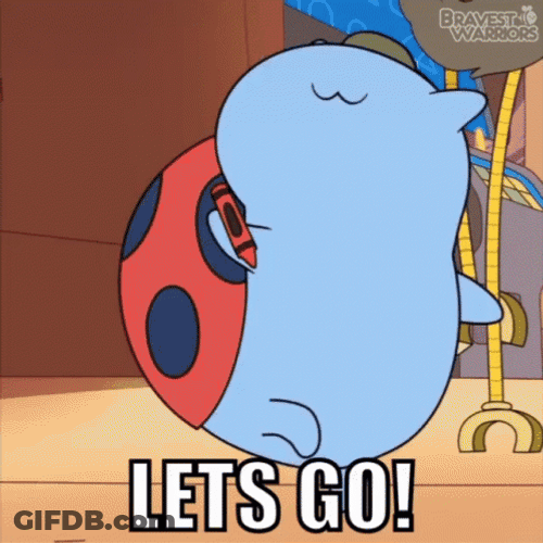 Let's Go Bravest Warrior GIF