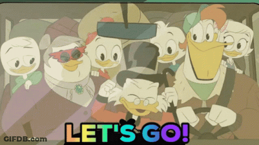 Let's Go Ducktales GIF