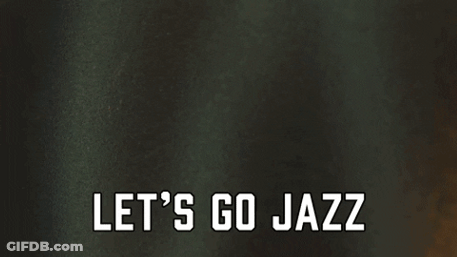 Let's Go Jazz Neon Lights GIF